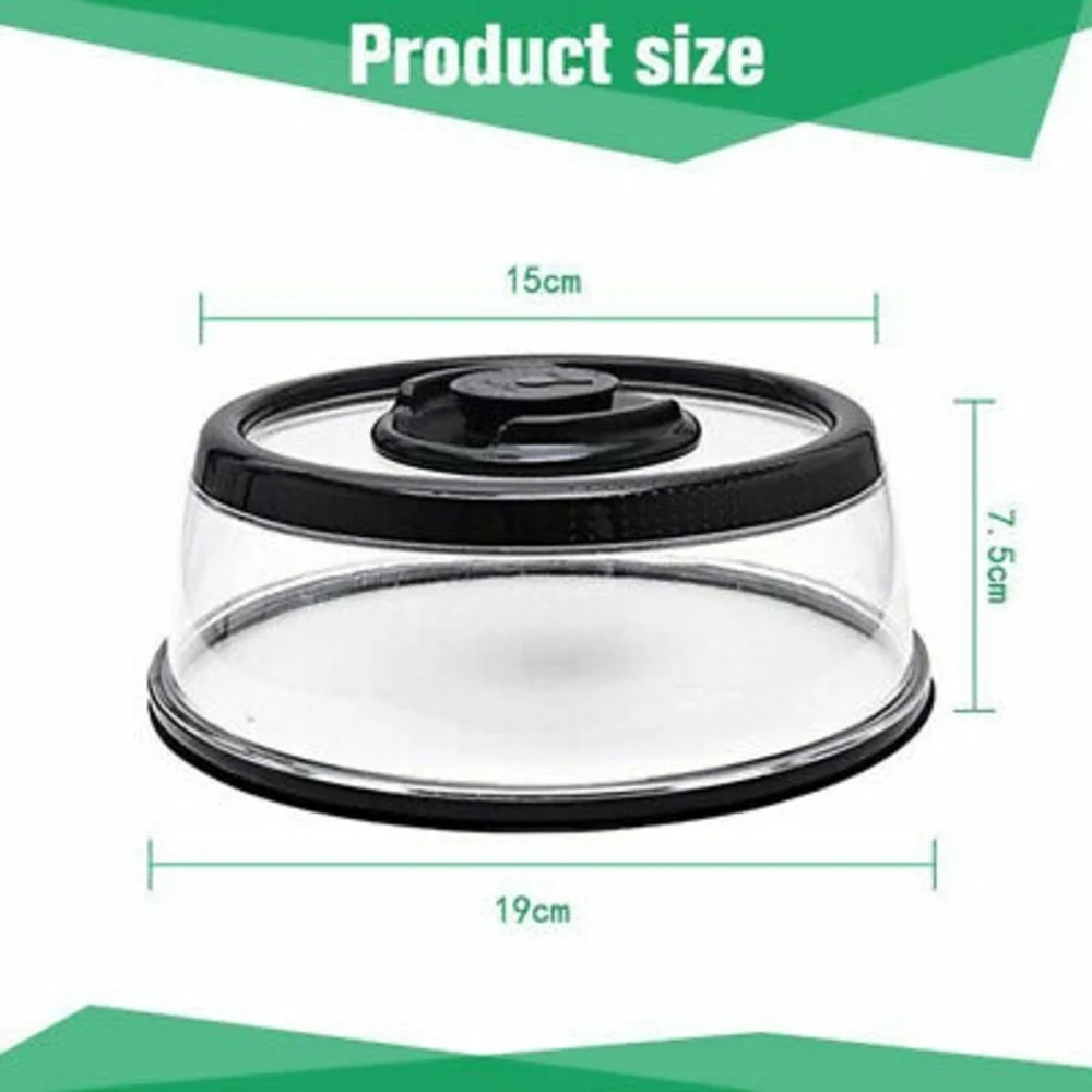 PressDome 5-Piece Vacuum Food Sealer Set Red